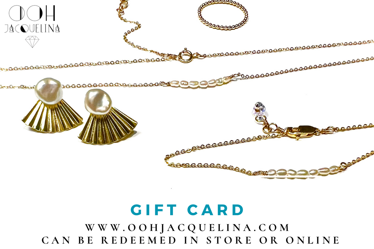 Custom Oohjacquelina Jewelry Gift Card