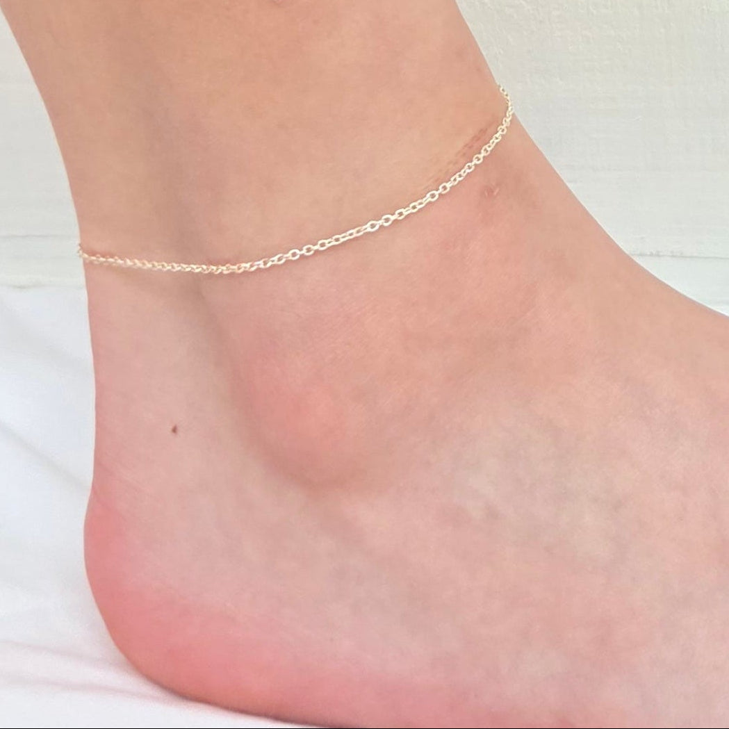 Cable Chain Anklet
