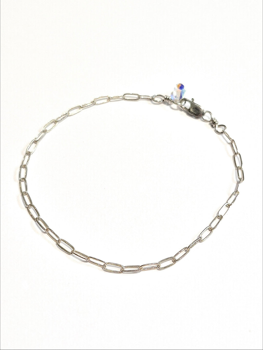Paperclip Chain Necklace and Bracelet