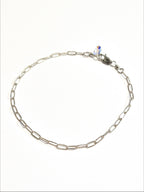 Paperclip Chain Necklace and Bracelet