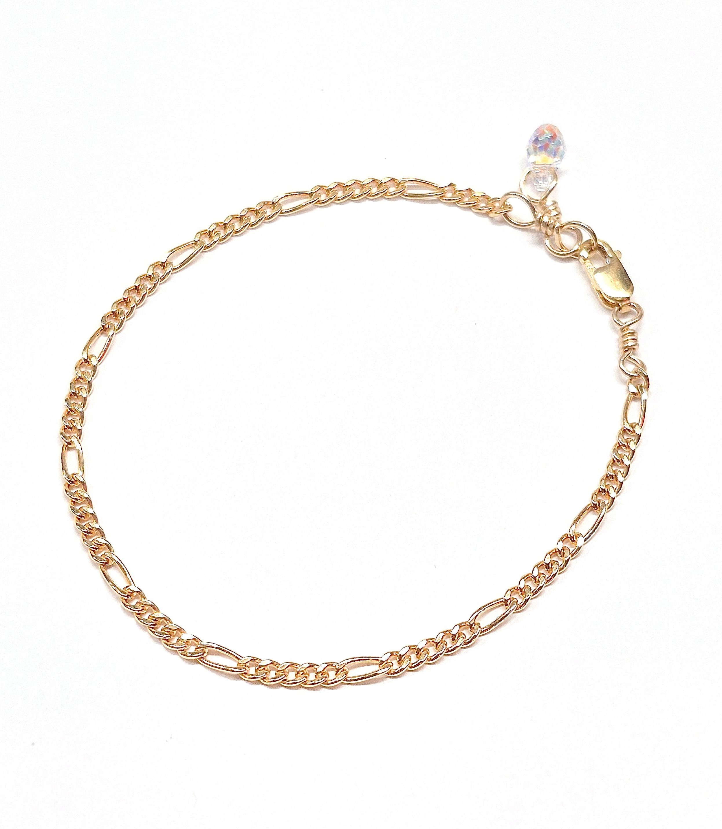 Figaro Chain Bracelet / Anklet