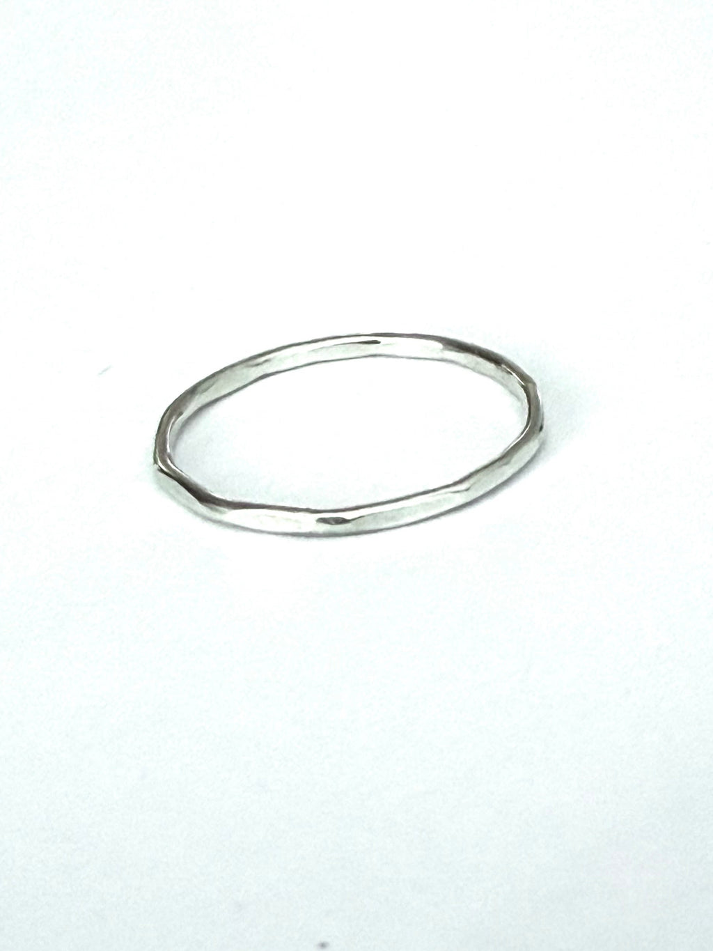Hammered Stacking Ring