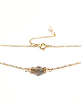 Load image into Gallery viewer, Labradorite choker necklace
