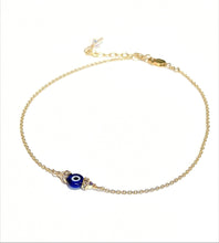 Load image into Gallery viewer, Evil Eye Anklet
