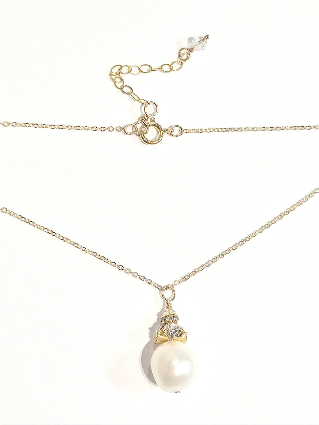 Melissa Baroque Pearl Drop Necklace