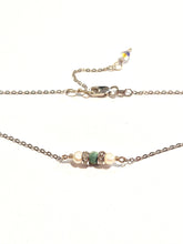 Load image into Gallery viewer, Turquoise &amp; Pearl necklace
