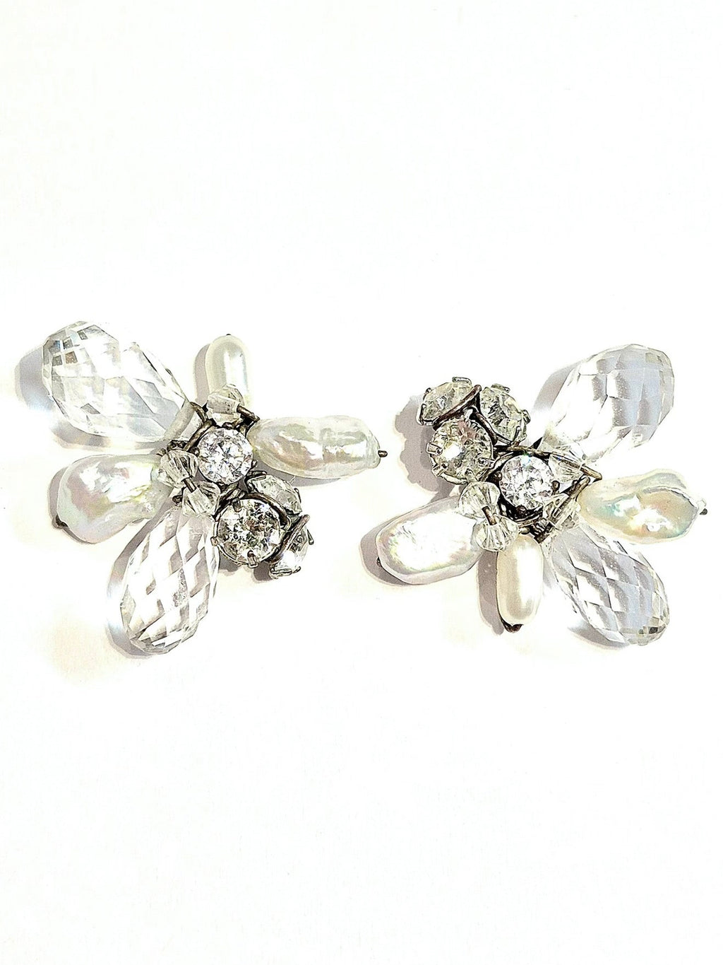 Swarovski Flower earrings