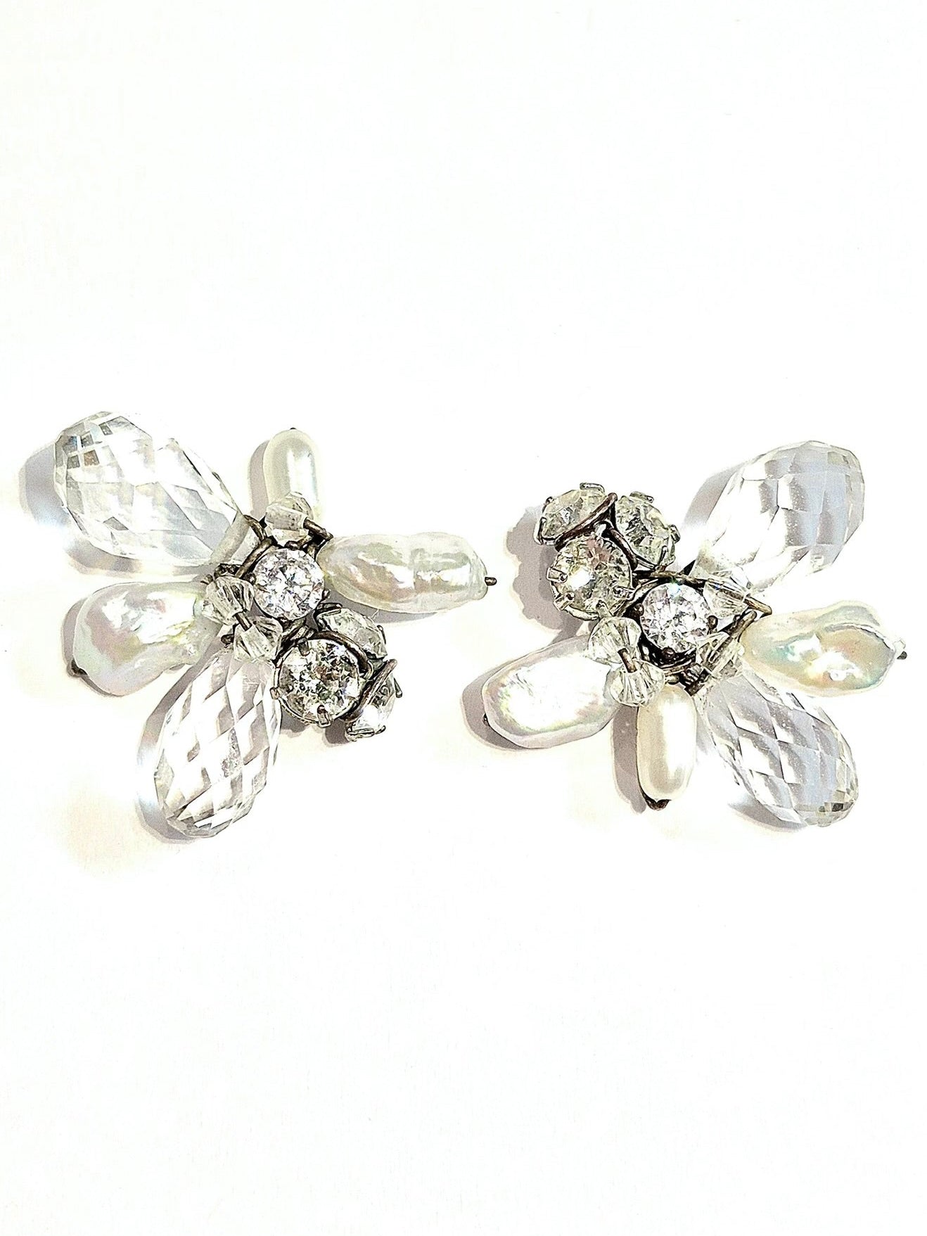 Swarovski Flower earrings