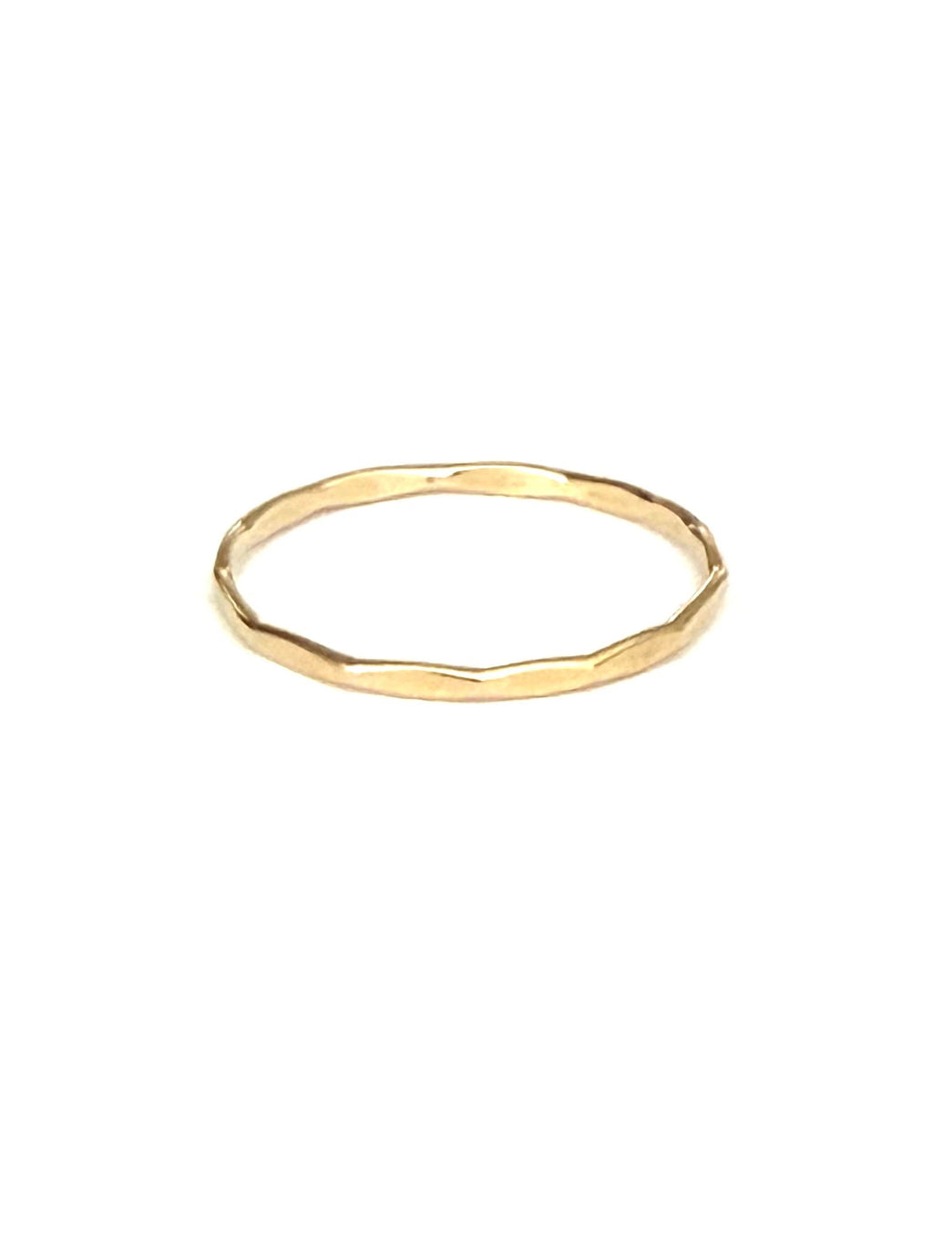 Hammered Stacking Ring
