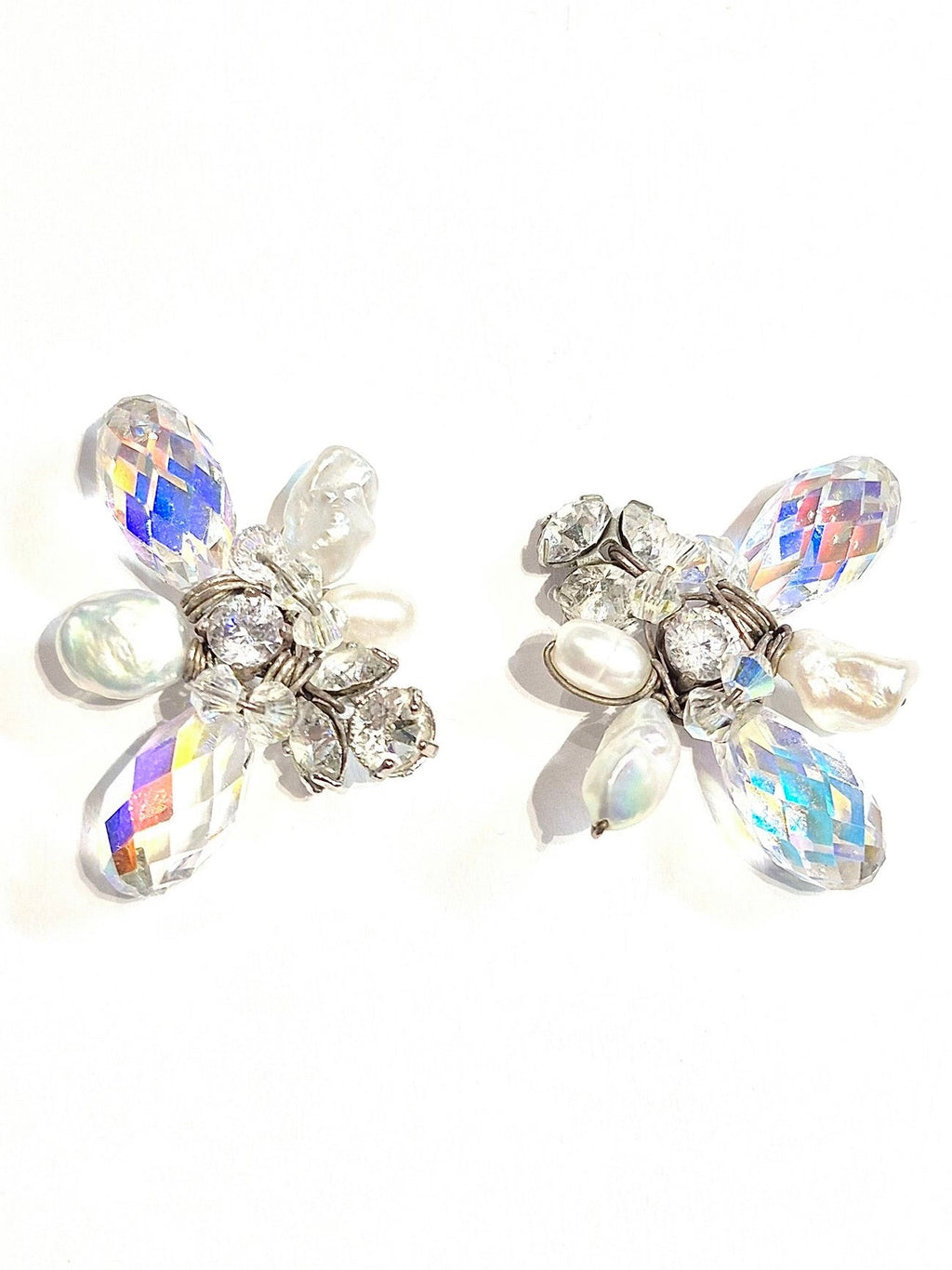 Swarovski Flower earrings