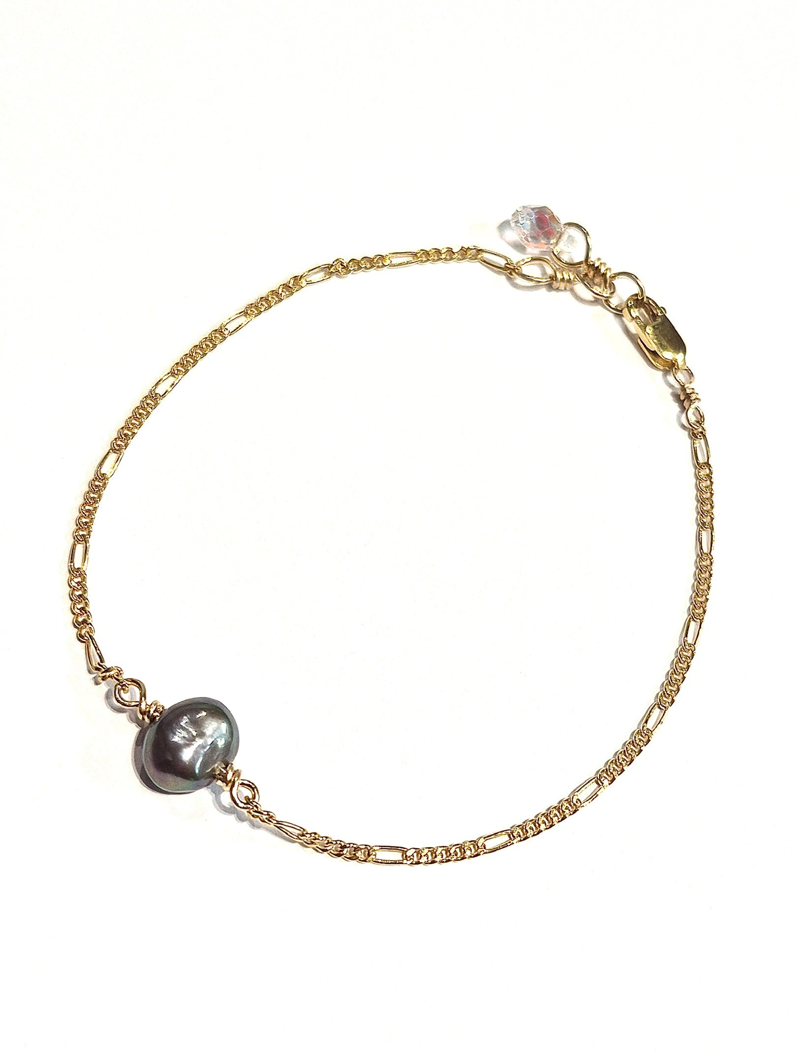 Single Round Pearl Bracelet