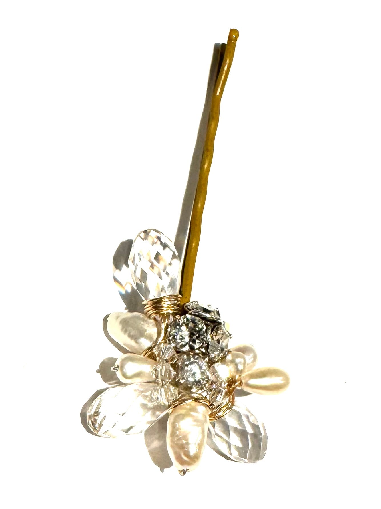 Swarovski Flower Hair Pin
