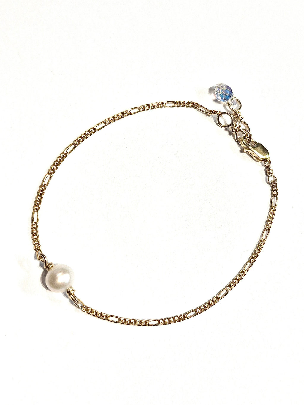 Single Round Pearl Bracelet