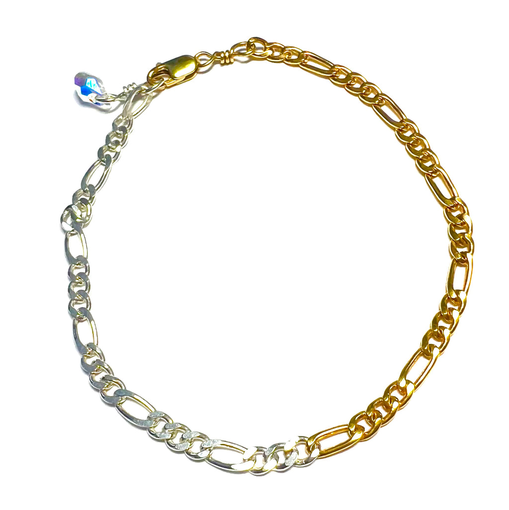Figaro Chain Bracelet / Anklet