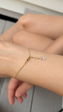 Load image into Gallery viewer, Gold Filled Evil Eye Bracelet
