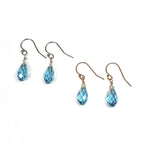 Swarovski Crystal Droplet Threader Earrings