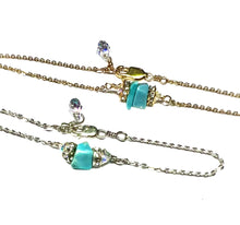 Load image into Gallery viewer, Turquoise dainty bracelet
