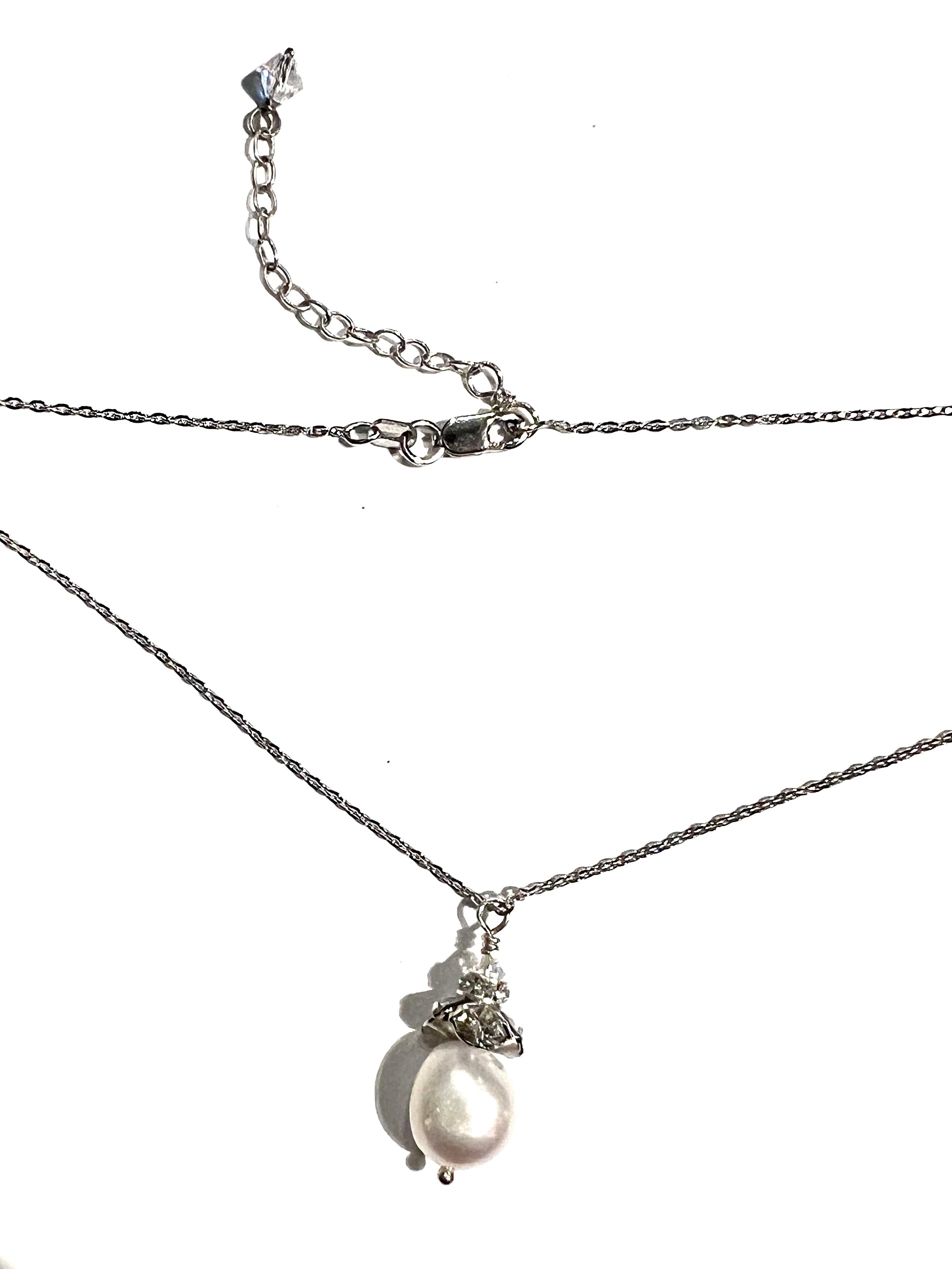 Melissa Baroque Pearl Drop Necklace