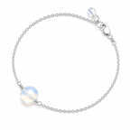 Opalite sparkle Sterling Silver bracelet