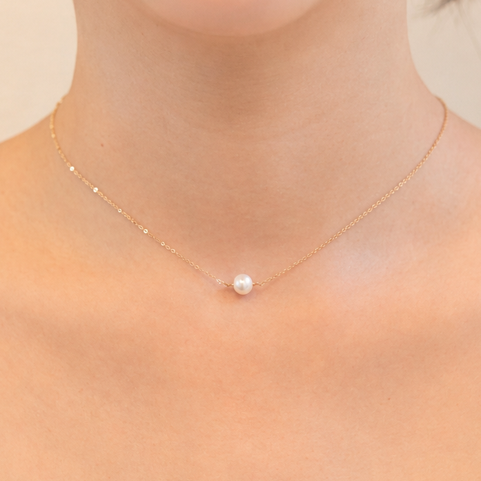Pearl chocker gold filled