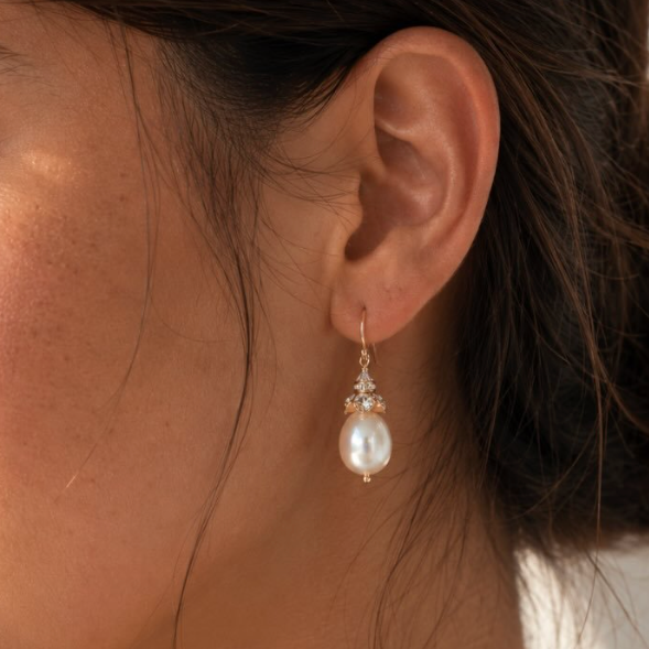 Melissa Baroque Pearl Sparkle Earrings