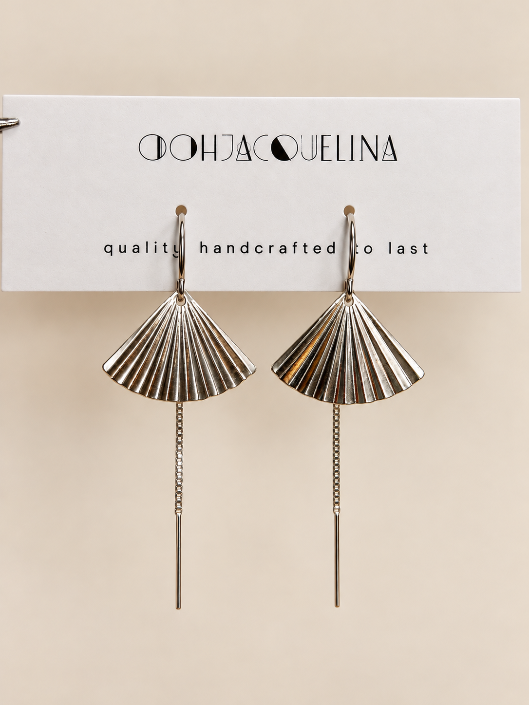 Fan Threader Earrings