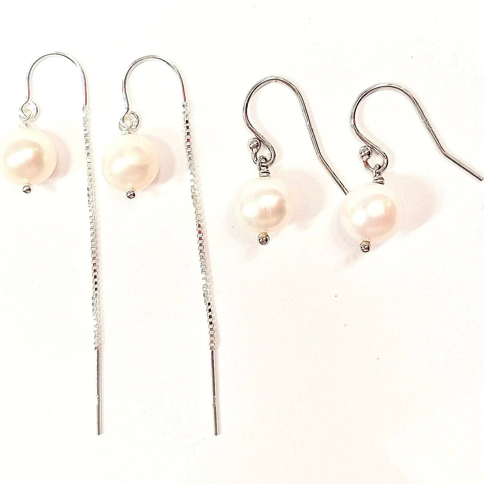 Single Pearl earrings - 04