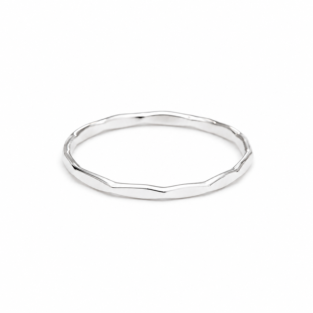 Sterling silver stacking ring