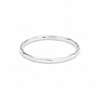 Sterling silver stacking ring