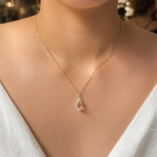 Swarovski drop necklace