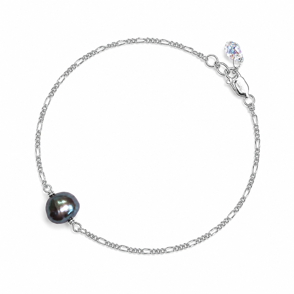 Single Round Pearl Bracelet