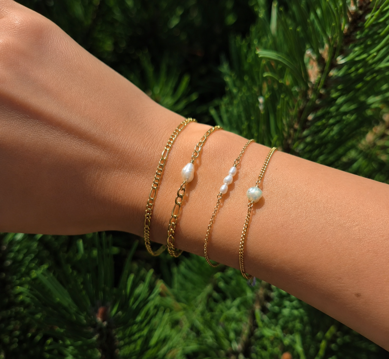 keshi pearl bracelet