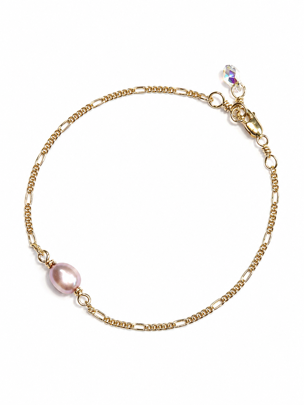 Single Round Pearl Bracelet