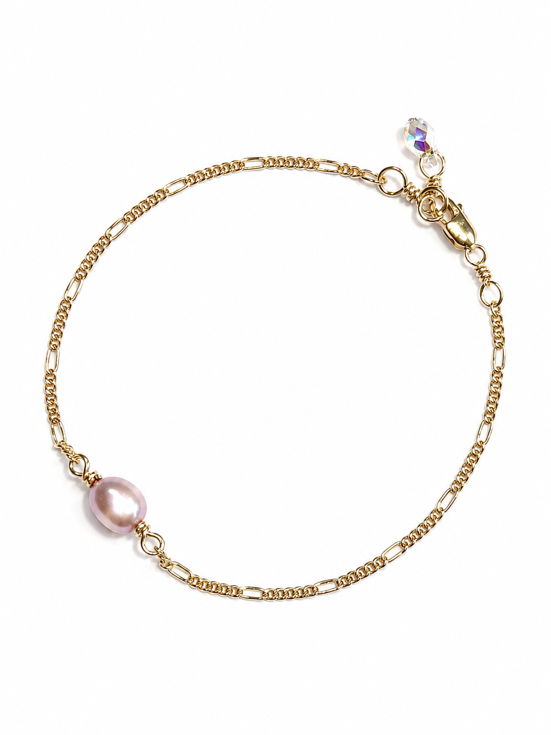 Single Round Pearl Bracelet