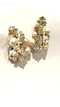 Load and play video in Gallery viewer, Catherine Bridal studs
