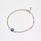 Evil Eye Bracelet w Swarovski Clasp