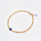 Evil Eye Bracelet w Swarovski Clasp