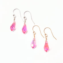 Load image into Gallery viewer, Swarovski Crystal droplet earrings
