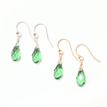 Load image into Gallery viewer, Swarovski Crystal droplet earrings
