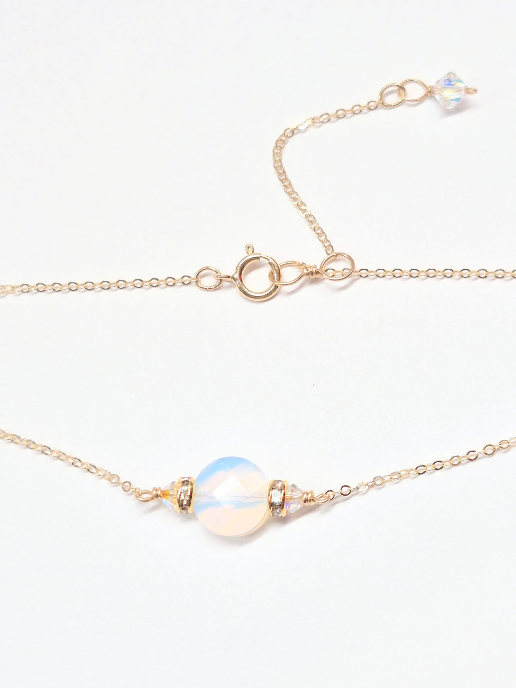 Opalite choker necklace