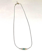 Load image into Gallery viewer, Turquoise &amp; Pearl necklace
