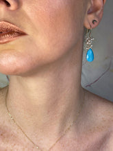 Load image into Gallery viewer, Turquoise Drop necklace
