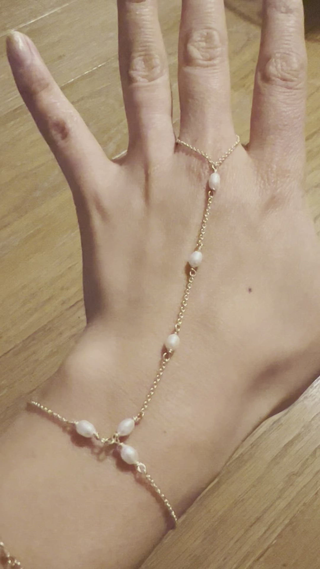 Alexandra Hand chain, ring, bracelet