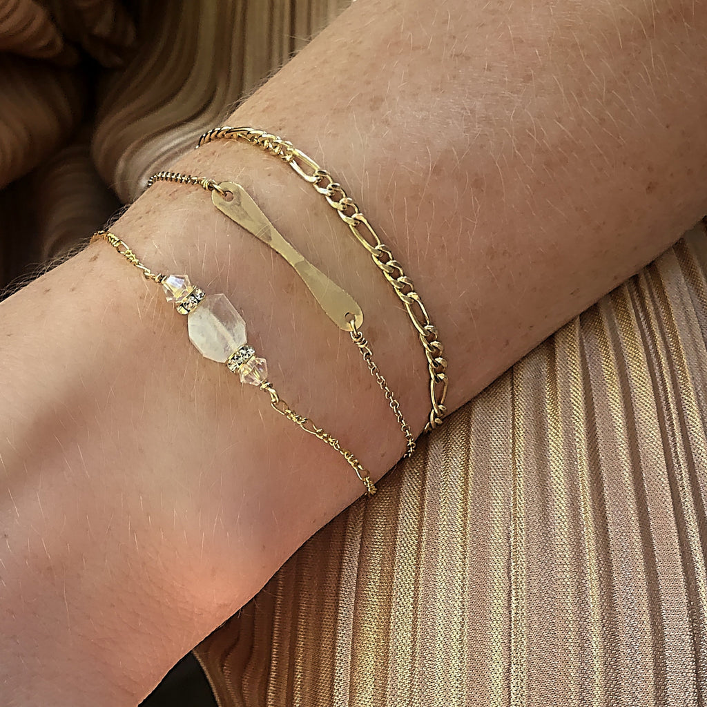 Figaro Chain Bracelet / Anklet
