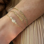 Figaro Chain Bracelet / Anklet
