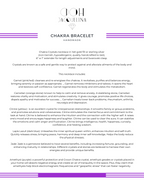 Chakra Stones Rainbow Bracelet with Swarovski Clasp