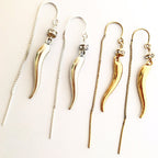 Italian Horn earrings