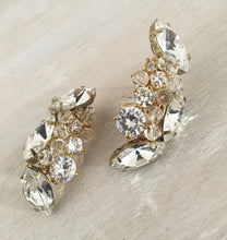Load image into Gallery viewer, The Jocelyn Cluster stud earrings
