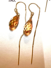Load image into Gallery viewer, Swarovski Crystal droplet earrings

