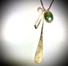 Load image into Gallery viewer, Maine Life long stone necklace

